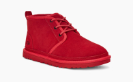 Мужские замшевые ботинки UGG на меху 1159778258 (Красный, 43)