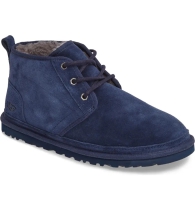 Чоловічі замшеві черевики UGG на хутрі 1159795491 (Білий/синій, 45)