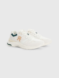 Мужские кроссовки Tommy Hilfiger с логотипом 1159777085 (Белый, 46)