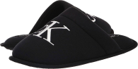 Мужские мягкие тапки Calvin Klein тапочки с логотипом 1159773383 (Черный, 42)