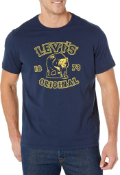 Футболка мужская Levi's с коротким рукавом 1159763525 (Синий, 3XL)