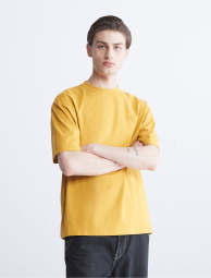 Мужская футболка Calvin Klein с логотипом 1159777387 (Желтый, M)