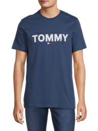 Футболка Tommy Hilfiger с логотипом 1159782026 (Синий, L)