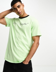 Чоловічі футболки з логотипом Karl Lagerfeld Paris 1159794162 (Зелений, M)