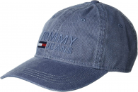 Джинсовая бейсболка Tommy Hilfiger кепка унисекс 1159763416 (Синий, One size)