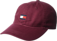 Бейсболка Tommy Hilfiger кепка с логотипом 1159788390 (Бордовый, One size)