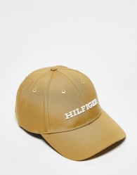 Бейсболка Tommy Hilfiger кепка з вишитим логотипом 1159799294 (Коричневий, One size)
