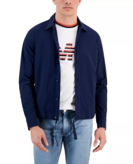 Куртка-сорочка Michael Kors на ґудзиках 1159794629 (Білий/синій, M)