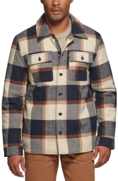 Мужская теплая куртка-рубашка Levi`s в клетку 1159803748 (Разные цвета, M)