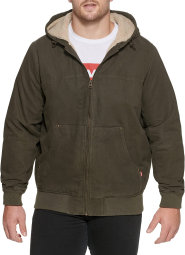 Чоловіча куртка Levi's куртка з підкладкою із шерпи оригінал 1159776713 (Зелений, XS)