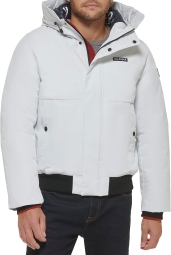 Мужская куртка Tommy Hilfiger с капюшоном 1159777400 (Белый, XXL)