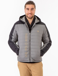 Мужская куртка U.S. Polo Assn 1159780822 (Серый, XL)