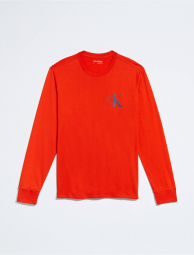 Мужской лонгслив Calvin Klein с логотипом 1159772384 (Красный, XXL)