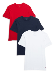 Набор мужских футболок Tommy Hilfiger 1159776805 (Белый/Красный/Синий, S)