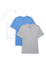 Набор мужских футболок Tommy Hilfiger 1159779527 (Белый/Серый/Синий, S)