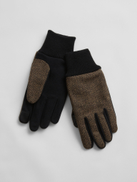 Теплі сенсорні рукавички тачскрін Levis art165489 (Сірий, розмір XL)