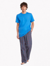Мужская пижама Tommy Hilfiger 1159760799 (Голубой/Синий/Красный, M)