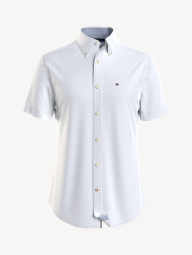 Мужская рубашка с коротким рукавом Tommy Hilfiger 1159779850 (Белый, S)
