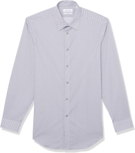 Мужская рубашка Slim Fit Calvin Klein 1159793090 (Серый, L)