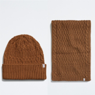 Набор Calvin Klein шапка и шарф 1159778610 (Коричневый, One size)