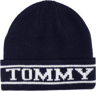 Вязаная шапка - бини Tommy Hilfiger 1159784551 (Синий, One size)