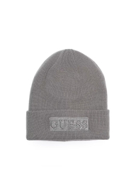 Вязаная шапка-бини Guess 1159787783 (Серый, One size)