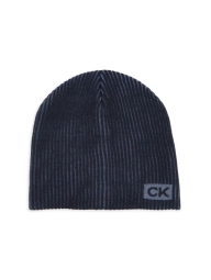 В'язана шапка Calvin Klein 1159797165 (Білий/синій, One size)
