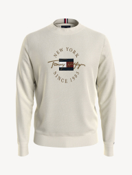 Мужской свитер Tommy Hilfiger с логотипом 1159777553 (Белый, XXL)