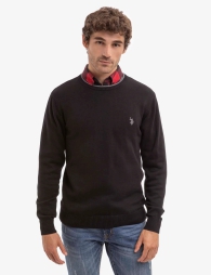 Мужской свитер U.S. Polo Assn 1159798953 (Черный, M)