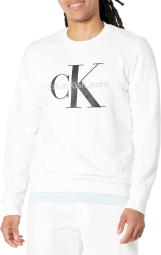 Мужской свитшот Calvin Klein с логотипом 1159790065 (Белый, XXL)