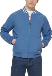 Чоловіча легка куртка-бомбер Softshell Levi's 1159797204 (Білий/синій, XL) 1159797204 (Білий/синій, XL)