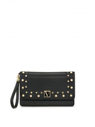 Стильний жіночий гаманець Victoria`s Secret клатч 1159755771 (Чорний, One size)