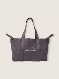 Стильная сумка-шоппер Victoria's Secret Pink 1159762230 (Серый, One size)