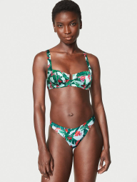 Раздельный купальник Victoria's Secret топ и плавки 1159789714 (Зеленый, 34C/M)