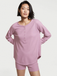 Домашняя женская пижама Victoria's Secret кофта и шорты 1159760702 (Сиреневый, S)