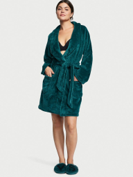 Женский халат Victoria's Secret плюшевый 1159773555 (Зеленый, XS/S)