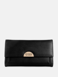 Стильний жіночий гаманець Guess на кнопці 1159794434 (Чорний, One size)