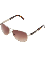 Солнцезащитные брендовые очки Guess 1159791019 (Коричневый, One size)