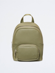Легкий небольшой женский рюкзак Calvin Klein с монограммой 1159777209 (Зеленый, One size)