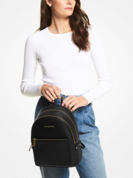 Стильный женский кожаный рюкзак Michael Kors 1159778393 (Черный, One size)