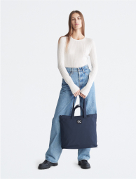 Двусторонняя большая сумка Calvin Klein 1159777455 (Синий, One Size)
