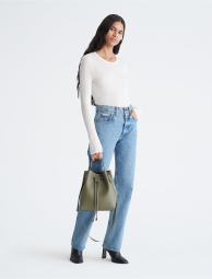 Женская сумка Calvin Klein 1159777627 (Зеленый, One Size)