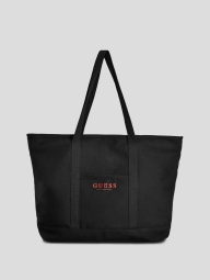 Жіноча сумка шопер GUESS з логотипом 1159794927 (Чорний, One size)