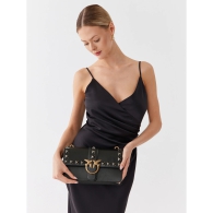 Жіноча сумка кроссбоді Pinko зі шкіри 1159799236 (Чорний, One size)