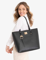 Жіноча сумка тоут U.S. Polo Assn 1159800963 (Чорний, One size)