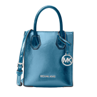 Женская лакированная сумка кроссбоди Michael Kors 1159802350 (Голубой, One size)