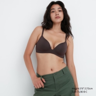 Безшовний бюстгальтер UNIQLO 1159820803 (Коричневий 38-40DDD)