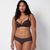 Безшовний бюстгальтер UNIQLO 1159820803 (Коричневий 38-40DDD)