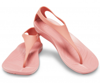 Рожеві сандалі Crocs жіночі літні босоніжки крокси
