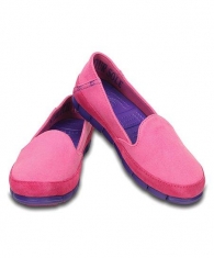 Мокасини Crocs жіночі рожеві US 6 EUR 36 37 балетки сліпони оригінал США